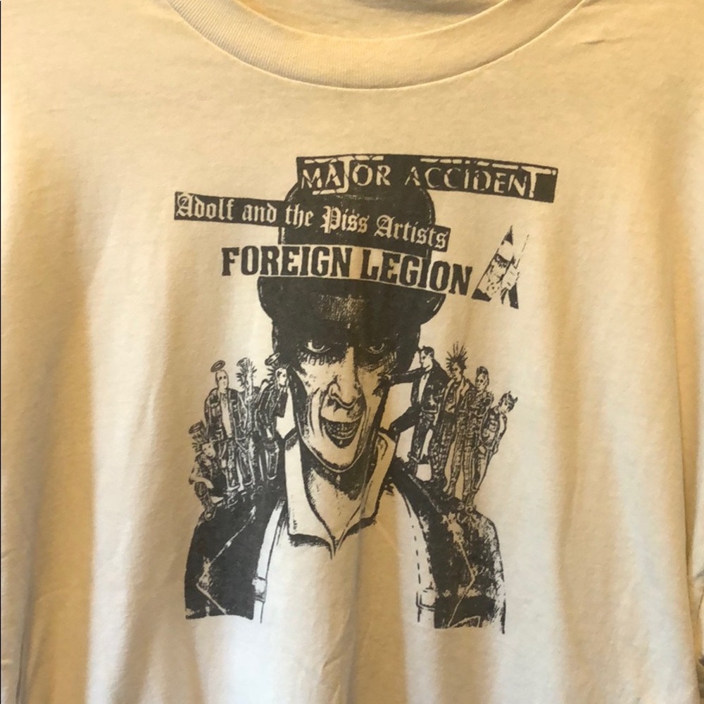 Major Accident / Foreign Legion shirt. Punk, Oi!